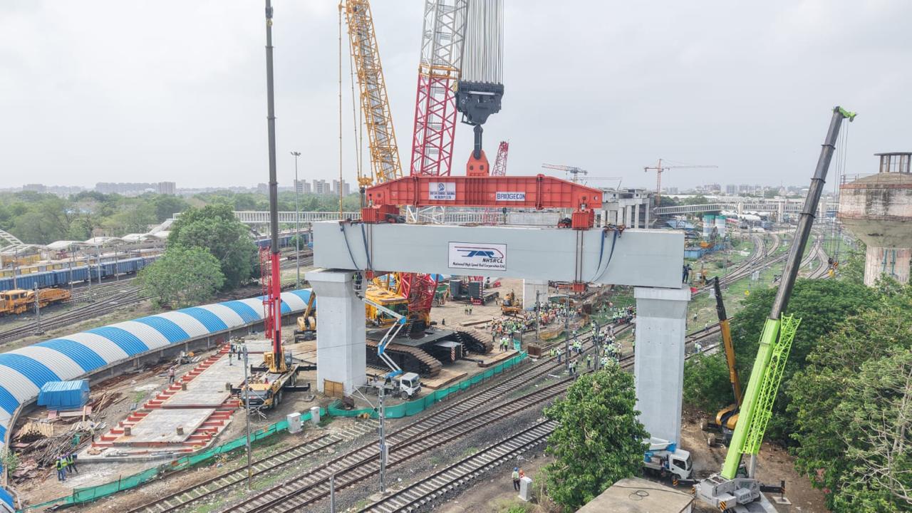 2台目のトンネル掘削機が、ムンバイ・アーメダバード高速鉄道プロジェクトの一環として、マハラシュトラ州のターネ湾の下にインド初の海底トンネルの掘削を開始した